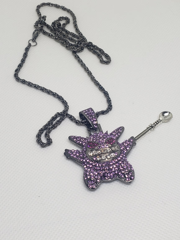 Gengar Bling Mini Spoon Necklace