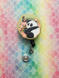 Panda Spoon Leash Badge Reels