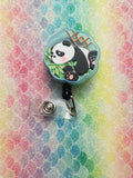 Panda Spoon Leash Badge Reels