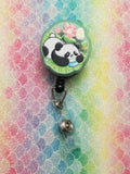 Panda Spoon Leash Badge Reels