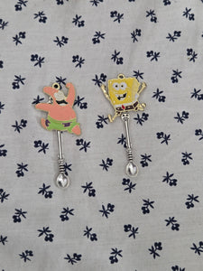 Spongebob or Patrick Mini Spoon