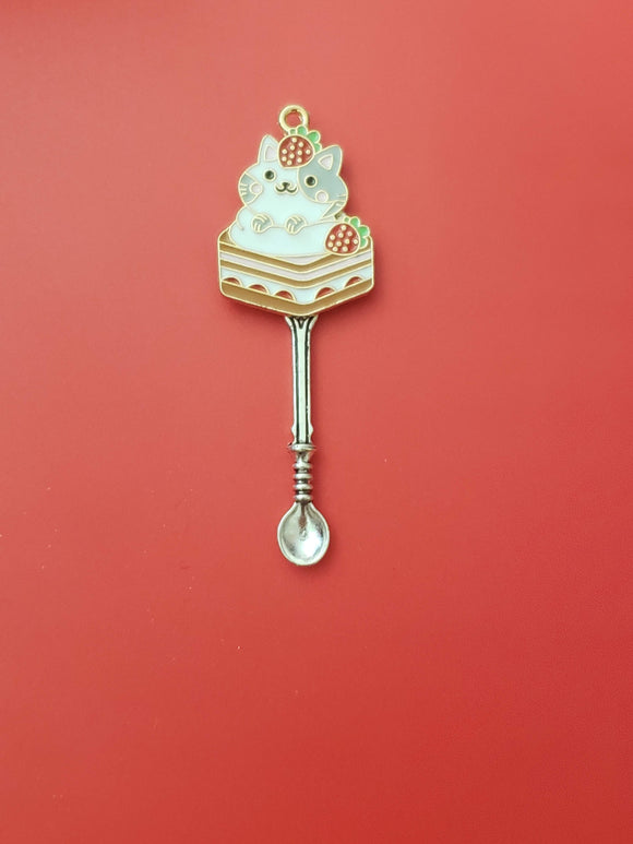 Kitty Cake Mini Spoon