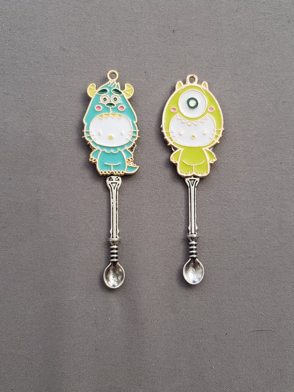 Mike and Sully Hello Kitty Mini Spoon